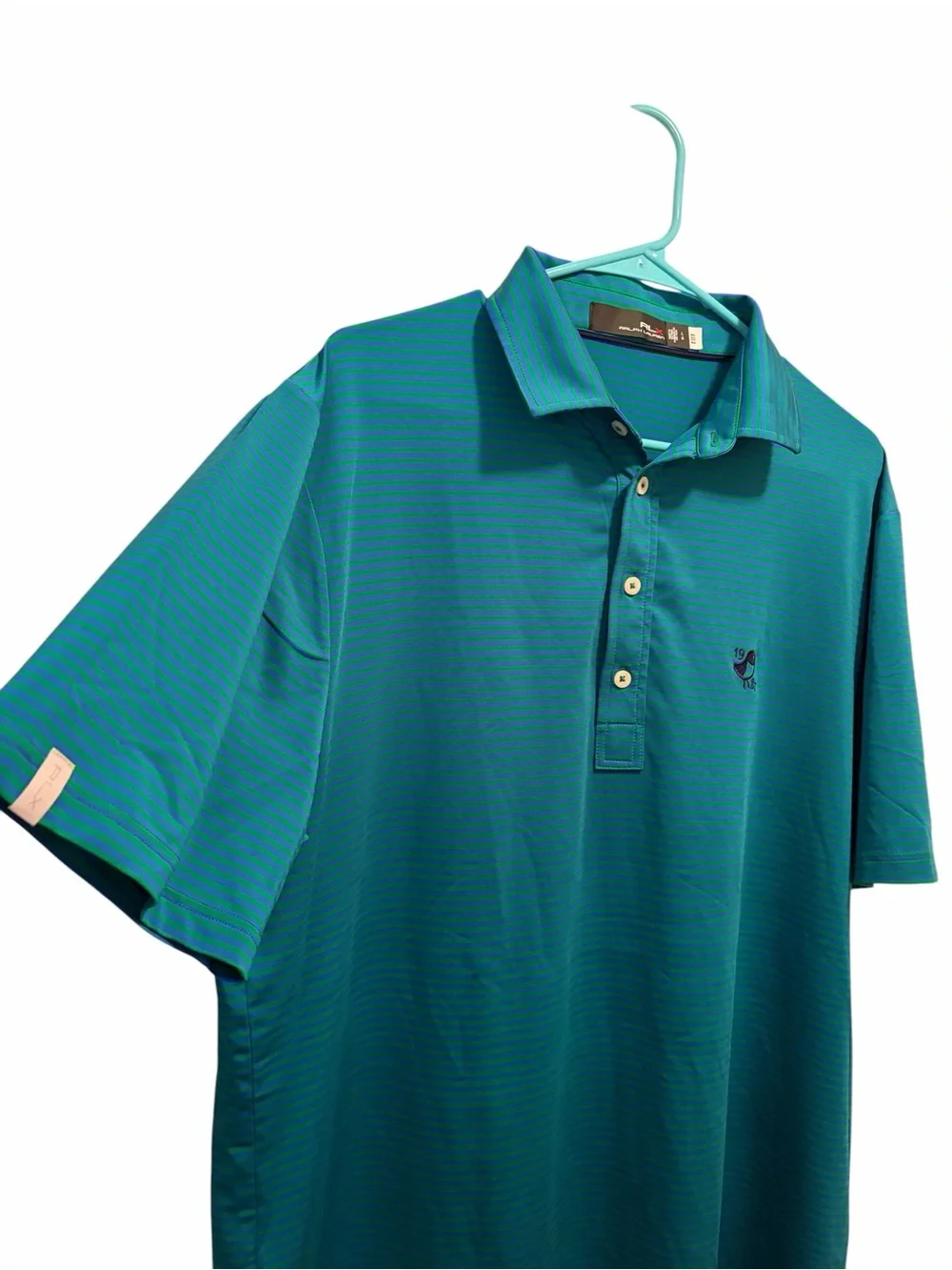 Ralph Lauren RLX Nemacolin Resort golf polo. Size large. Good condition